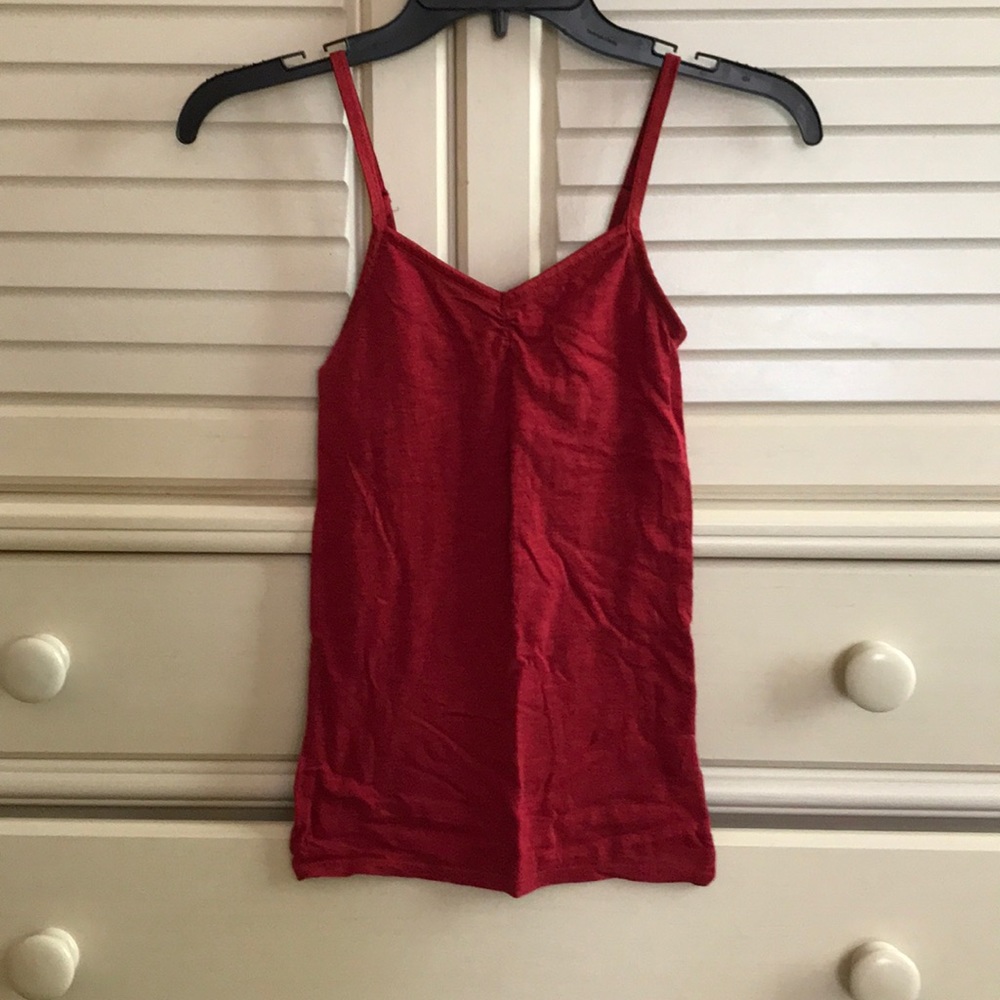 Red camisole